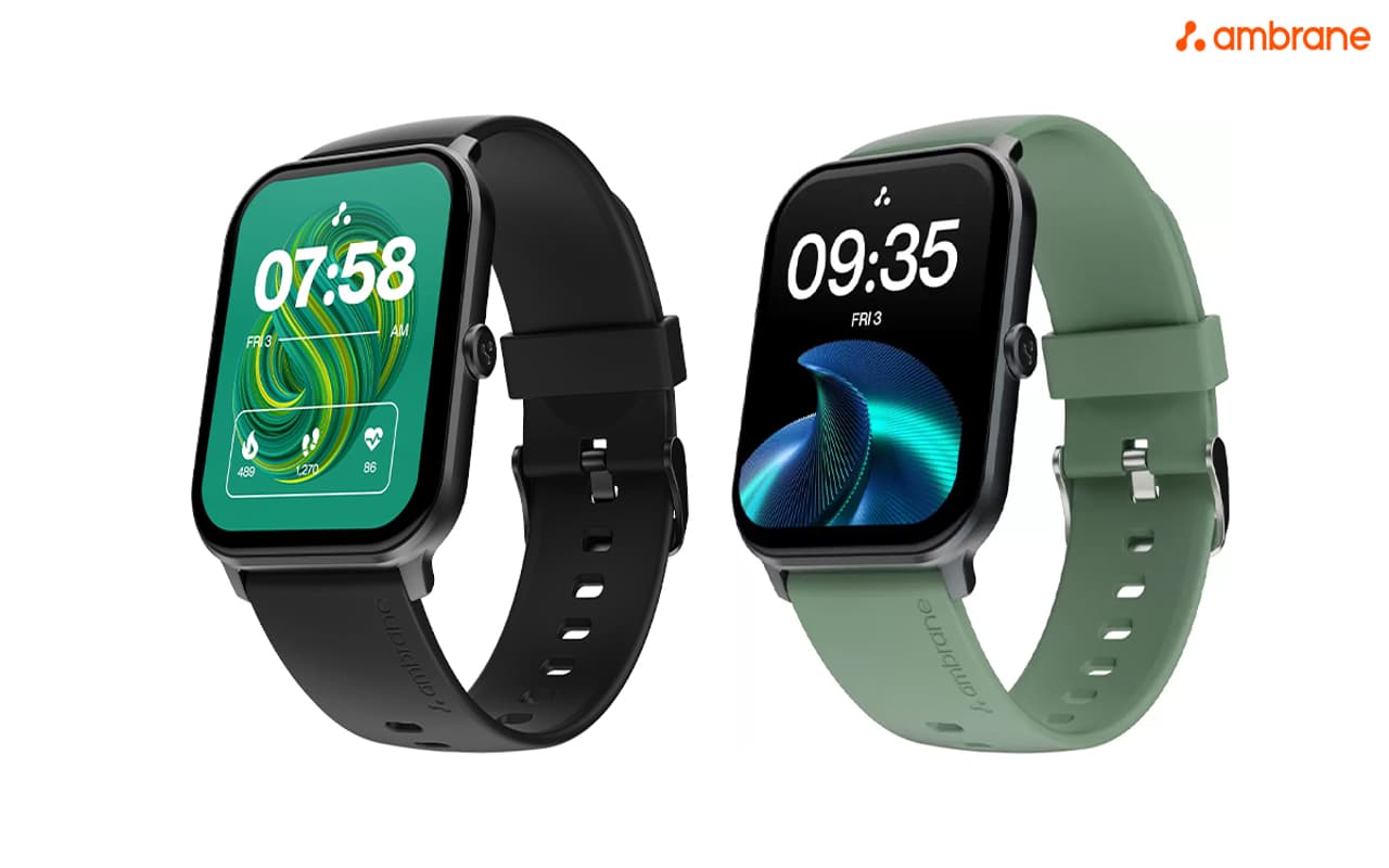 1,999 रुपये में लॉन्च हुआ Ambrane Wise Glaze स्मार्टवॉच, पाएं फीचर्स की जानकारी