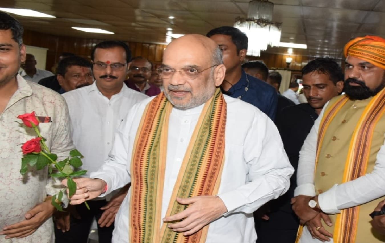 अमित शाह ने विपक्षी एकता पर साधा निशाना, कहा-पटना में जुटे भ्रष्टाचारियों को दंड देगी बिहार की जनता