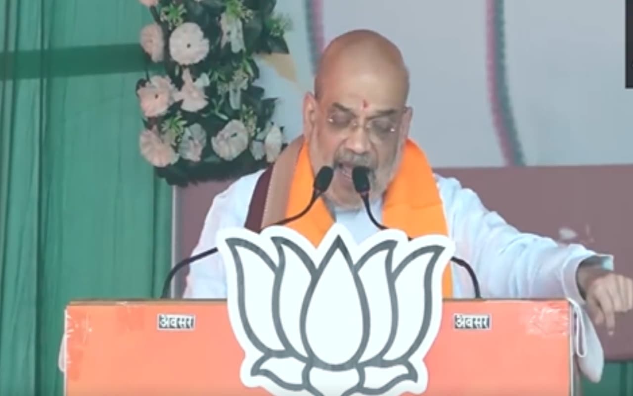 छत्तीसगढ़ की चुनावी रैली में गृह मंत्री अमित शाह बोले- इस बार यहां तीन बार मनाई जाएगी दिवाली