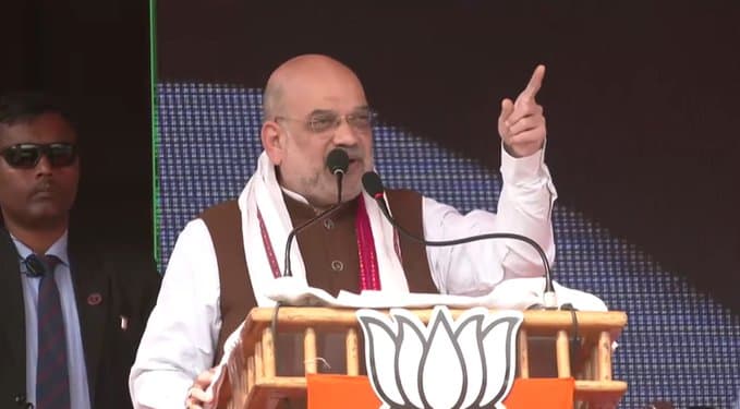 त्रिपुरा चुनाव 2023: 'पहले पूरा पूर्वोत्तर गूंजता था बम धमाकों से', अमित शाह ने विरोधियों पर किया हमला