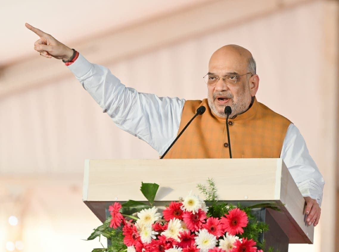 MP Chunav 2023 : छिंदवाड़ा में अमित शाह ने कमलनाथ को दिलायी पुराने वादों की याद, कांग्रेस पर जमकर साधा निशाना