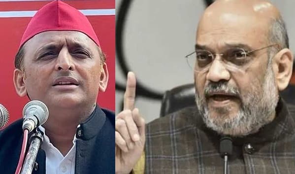 कानून-व्यवस्था पर घमासान: शाह की सपा को खुली चुनौती- अखिलेश बाबू हिम्मत है तो अपने समय के आंकड़े पेश करें