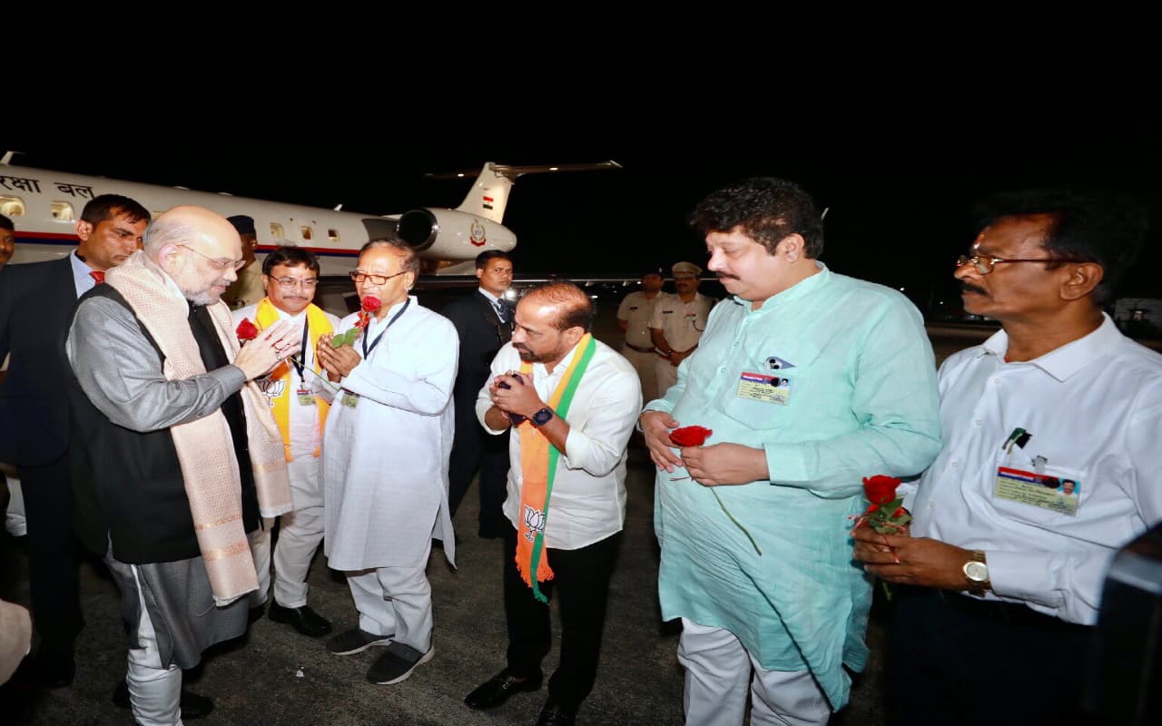 पोर्ट ब्लेयर के दौरे पर गृह मंत्री अमित शाह, नेताजी सुभाष चंद्र बोस को अर्पित की श्रद्धांजलि