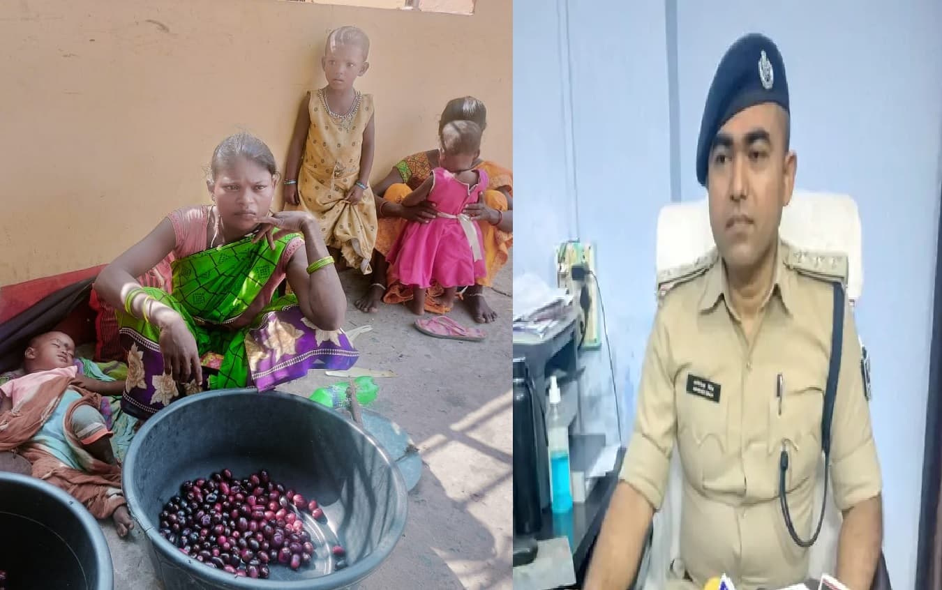 जमुई में पुलिस जवान की दबंगई! फ्री में जामुन नहीं देने पर फेंकी आदिवासी महिला की टोकरी, जुटी लोगों की भीड़ तो..