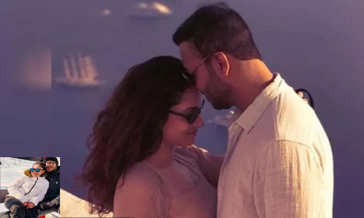 अंकिता लोखंडे नजर आईं  विकी जैन की बाहों में, बर्फीली वादियों में कुछ यूं  दिखे लव बर्ड्स