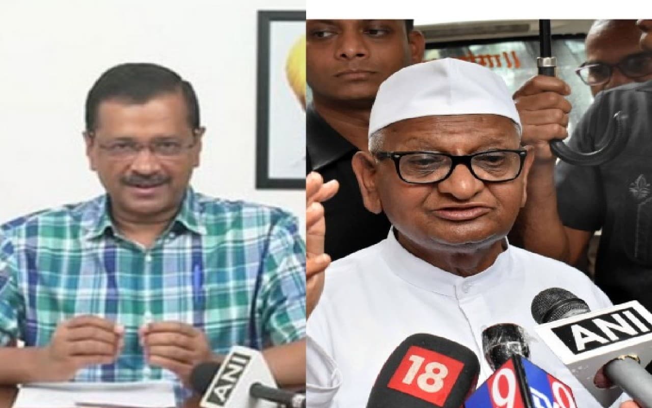 CM अरविंद केजरीवाल पर भड़के अन्ना हजारे- कहा-  विचारधारा को भूल, सत्ता के नशे में डूबी दिल्ली सरकार