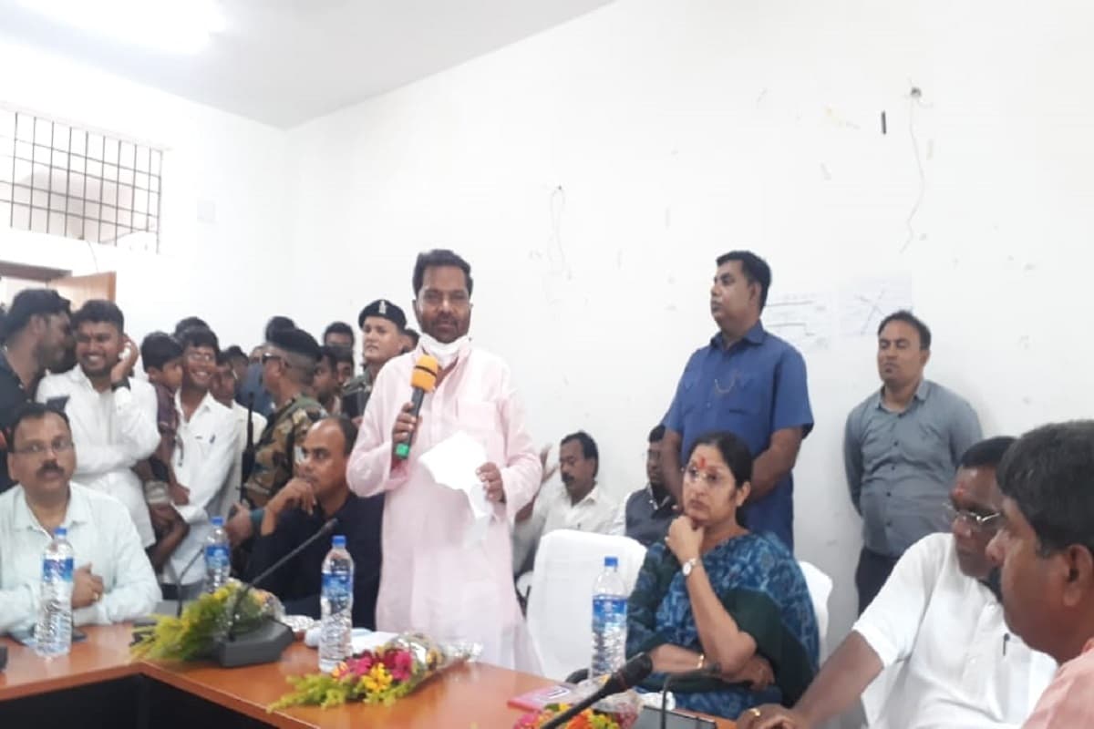 केंद्रीय शिक्षा राज्य मंत्री अन्नपूर्णा देवी ने डिग्री कॉलेज का किया शिलान्यास, एजुकेशन पर कहीं ये बातें