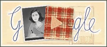 Anne Frank के डायरी प्रकाशन के 75वें वर्षगांठ पर Google ने डूडल बनाकर किया सम्मानित
