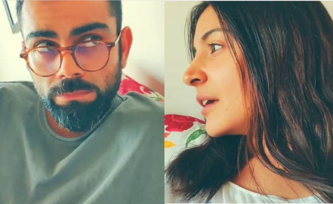 Virat Kohli को देख जब बोलीं Anushka Sharma - 'ऐ कोहली..क्‍या कर रहा है...चौका मार ना'... VIDEO