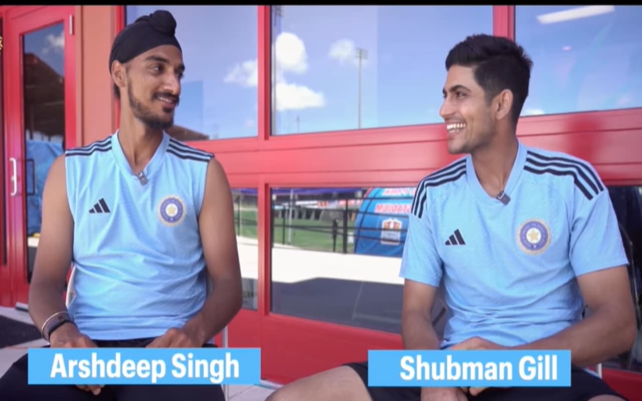 VIDEO: वेस्टइंडीज पर धमाकेदार जीत के बाद गिल और अर्शदीप ने लगाया पंजाबी तड़का, वीडियो में देखें क्या हुई बात