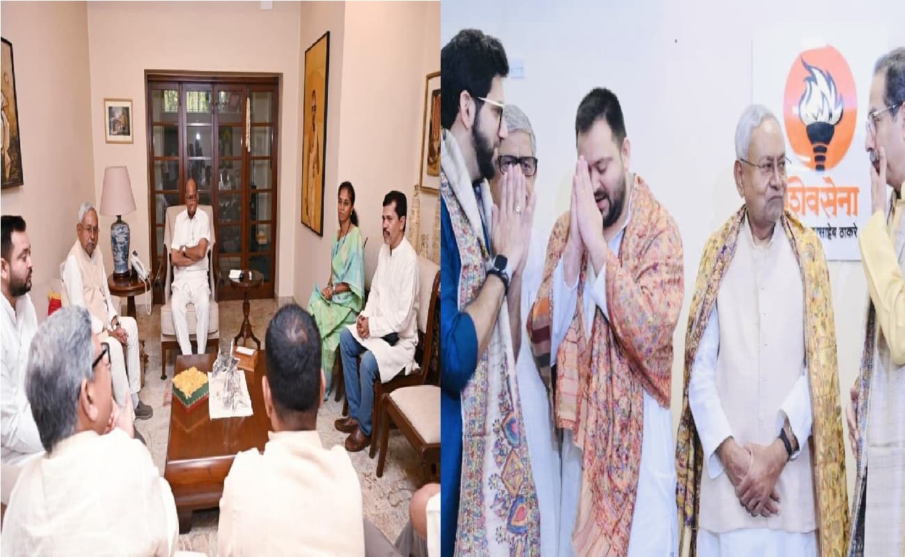 नीतीश कुमार की विपक्षी एकता बैठक की तैयारी शुरू, अब संजय राउत ने ठाकरे और पवार को लेकर दिया बड़ा बयान नीतीश कुमार की विपक्षी एकता बैठक की तैयारी शुरू, अब संजय राउत ने ठाकरे और पवार को लेकर दिया बड़ा बयान