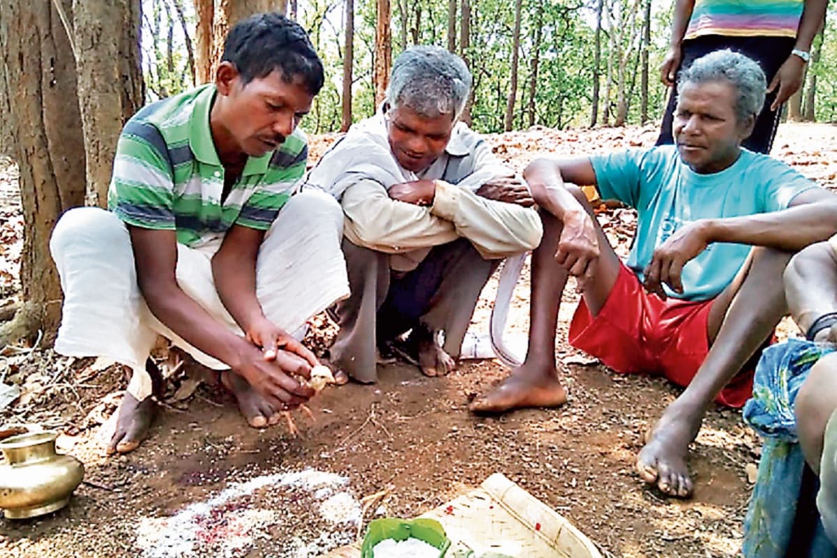 गुमला में असुर जनजाति के लोग दुर्गा पूजा के बाद महिषासुर की करते हैं पूजा