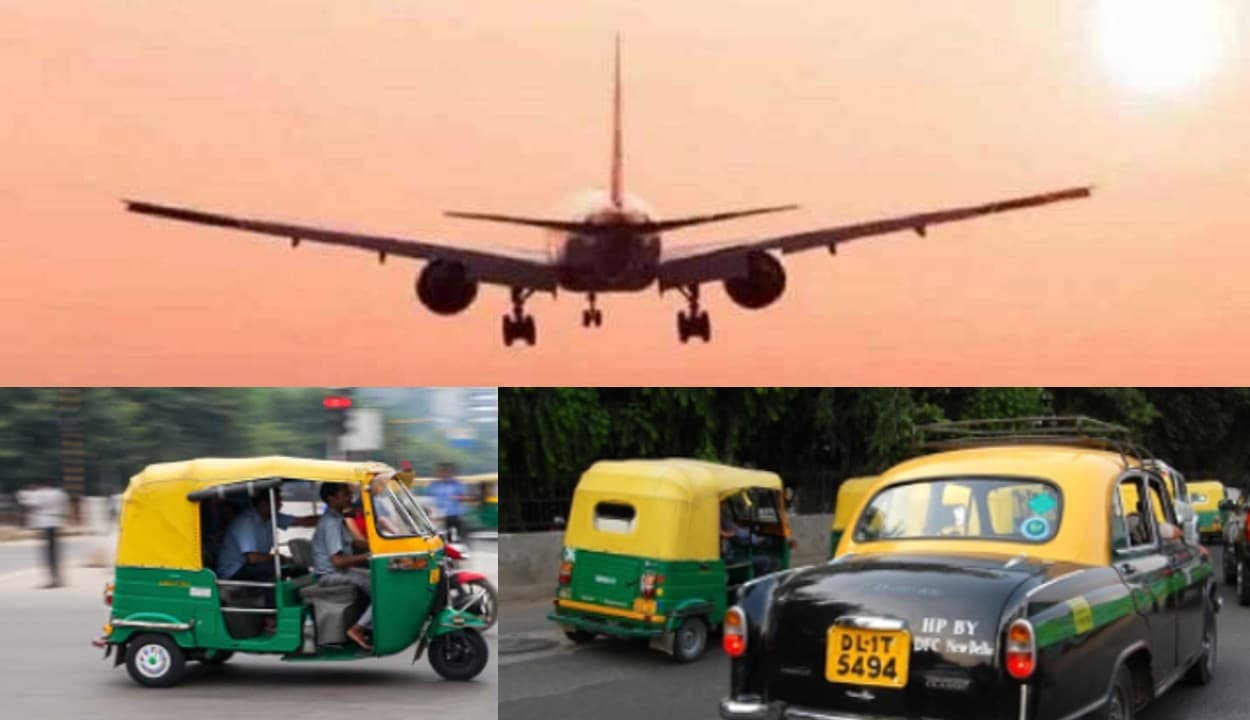 दिल्ली-एनसीआर में ऑटो-टैक्सी से लेकर हवाई किराया तक महंगा, सीएनजी और एटीएफ की कीमतों में इजाफा