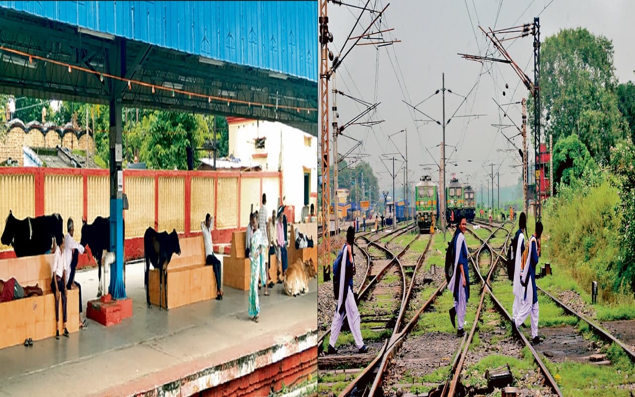 धनबाद : कतरासगढ़ रेलवे स्टेशन अब भी वेंटिलेटर पर, सिर्फ नाम की है यात्री सुविधाएं