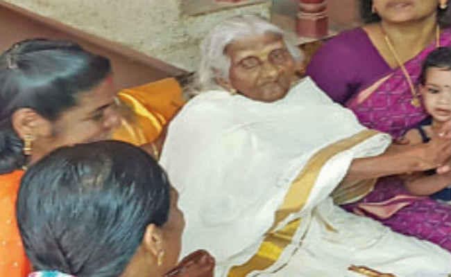 105 वर्षीय भागीरथी अम्मा का बनेगा आधार कार्ड, 'मन की बात' में पीएम मोदी ने किया था जिक्र