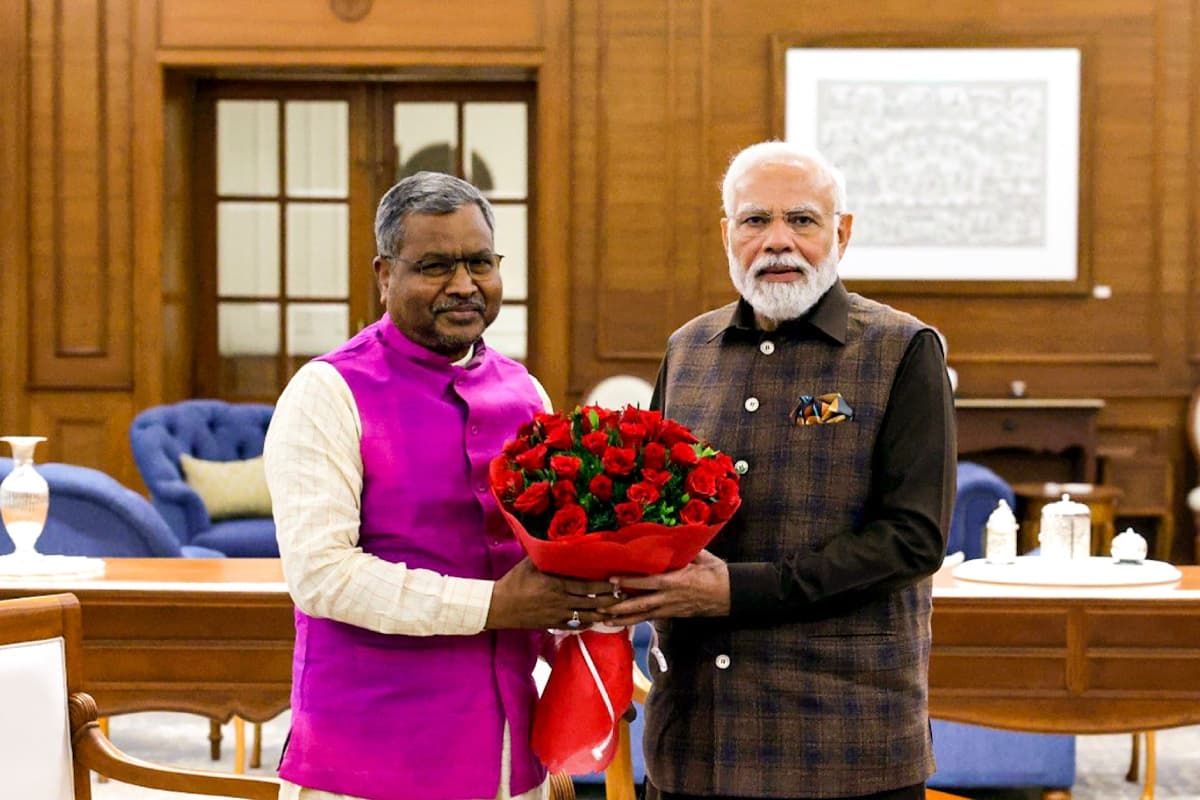 पीएम मोदी से मिले बाबूलाल मरांडी, बीजेपी प्रदेश अध्यक्ष की नयी जवाबदेही के लिए जताया आभार