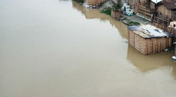 चिंताजनक शहरी बाढ़