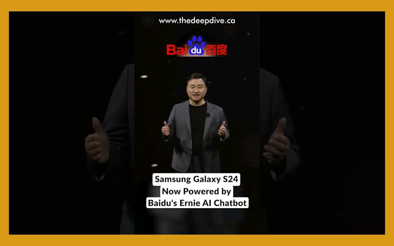 Samsung Galaxy S24 सीरीज चीन में Baidu के AI चैटबॉट का करेगा उपयोग, मिलेंगे एक से बढ़कर एक फीचर्स Samsung Galaxy S24 सीरीज चीन में Baidu के AI चैटबॉट का करेगा उपयोग, मिलेंगे एक से बढ़कर एक फीचर्स