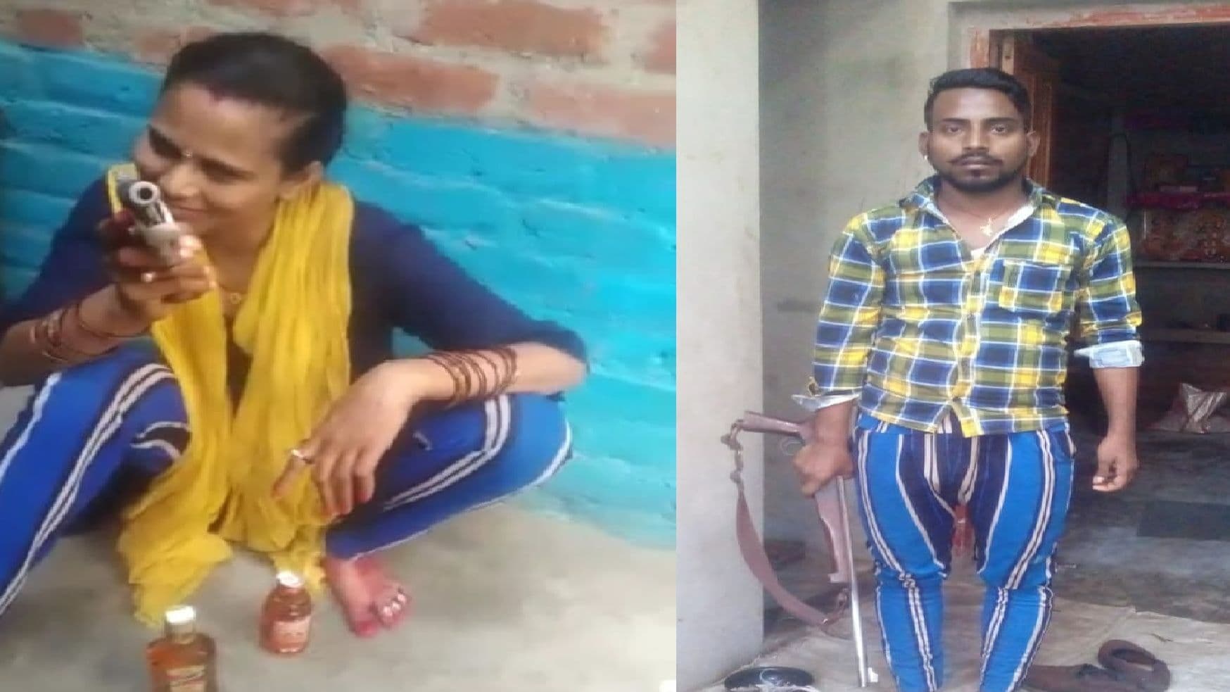 Bareilly News : अवैध हथियारों का शौकीन है यह दंपति, वीडियो वायरल होने पर पुलिस ने शुरू की जांच