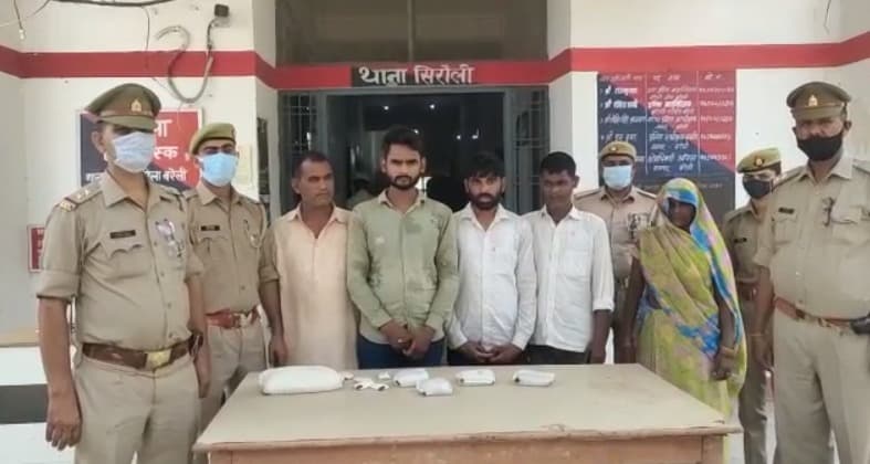 बरेली में 8 लाख की अफीम के साथ पांच गिरफ्तार, संपत्ति की पड़ताल शुरू, जानें कैसे हुआ खुलासा?