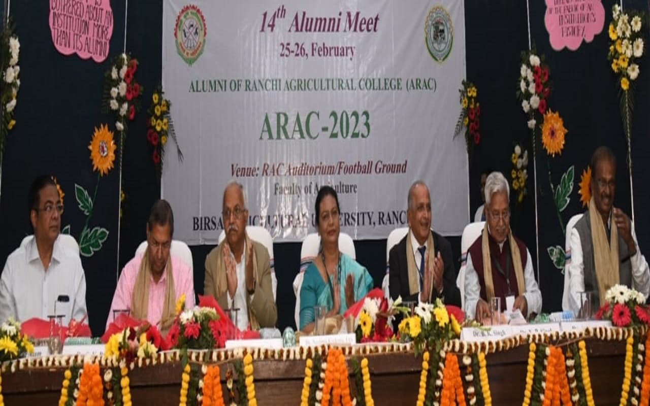 BAU: Alumni Meet में बोलीं JPSC अध्यक्ष डॉ मेरी नीलिमा केरकेट्टा, कृषि विभाग में कार्य नहीं करने का है मलाल