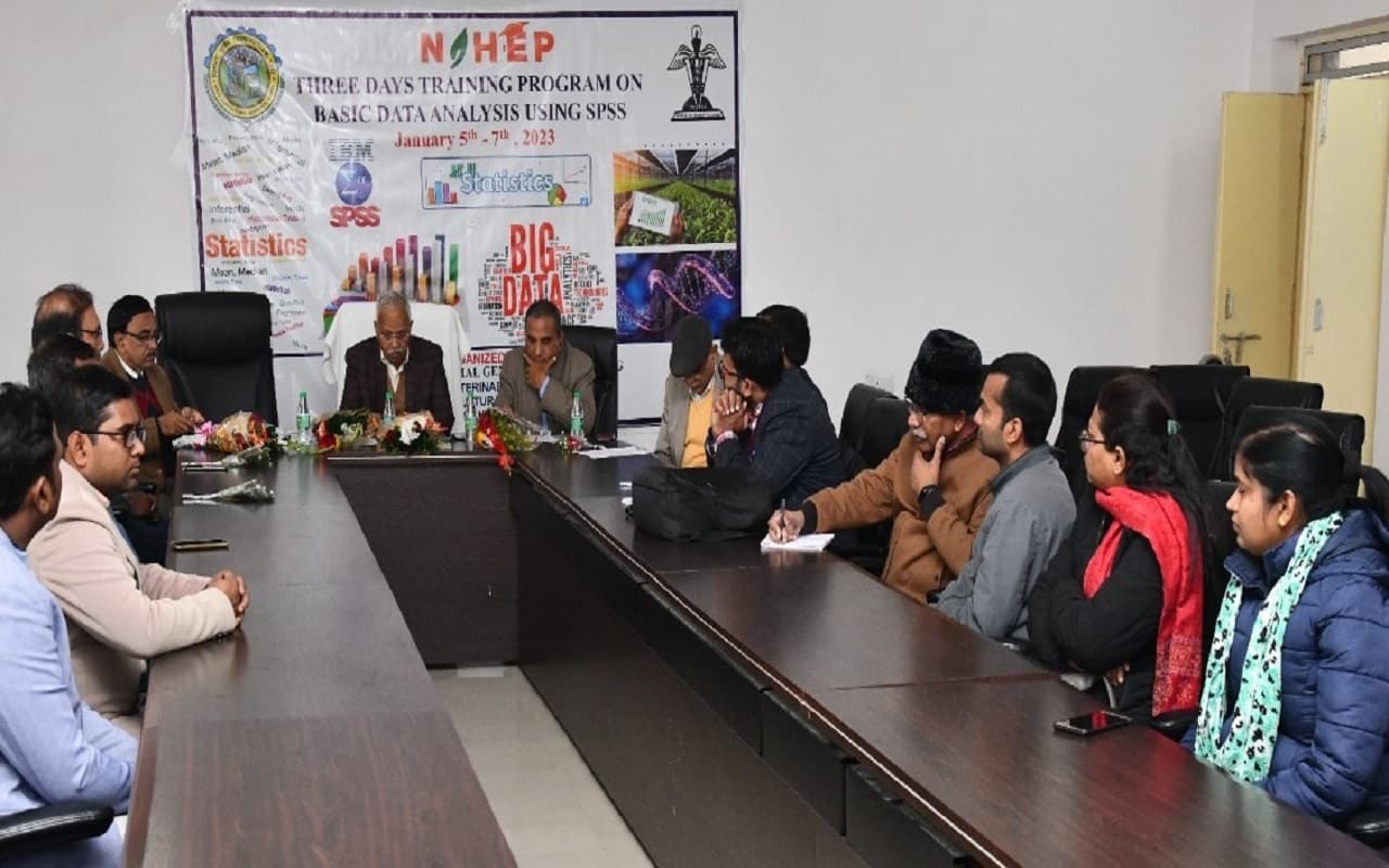 BAU Ranchi News: वैज्ञानिक निष्कर्ष निकालने में कितना अहम है सांख्यिकी, वर्कशॉप में बोले BAU के वैज्ञानिक