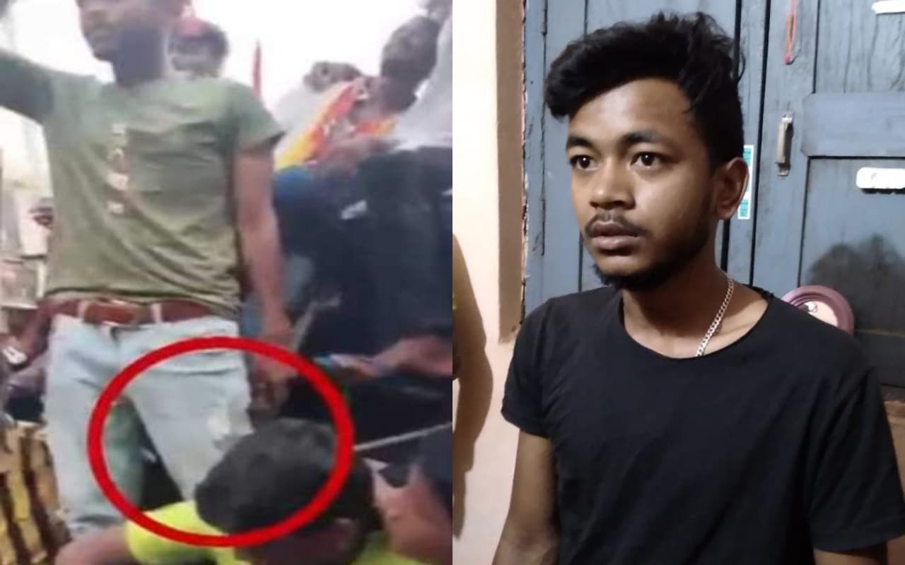 हावड़ा में रामनवमी जुलूस हंगामे में हथियार लेकर भांज रहा था युवक, पुलिस ने मुंगेर से किया गिरफ्तार
