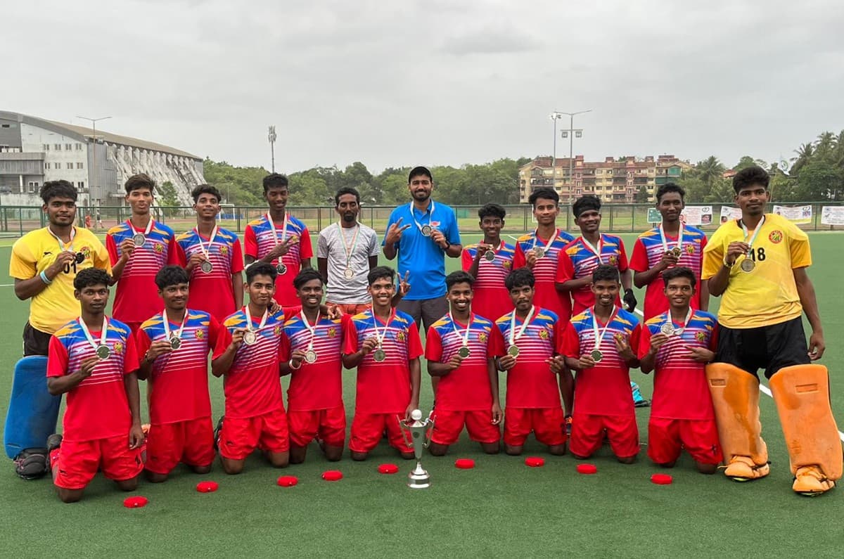 राष्ट्रीय सब जूनियर पुरुष हॉकी चैंपियनशिप में झारखंड बना उपविजेता, उत्तर प्रदेश बना चैंपियन