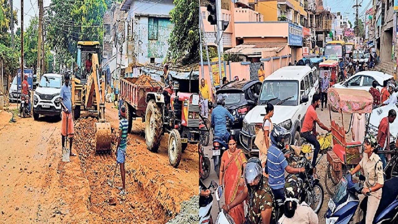 Bihar: भागलपुर में सड़कों को काटकर छोड़ा, नगर आयुक्त के आदेश की एजेंसी को परवाह नहीं, जाम से लोग परेशान