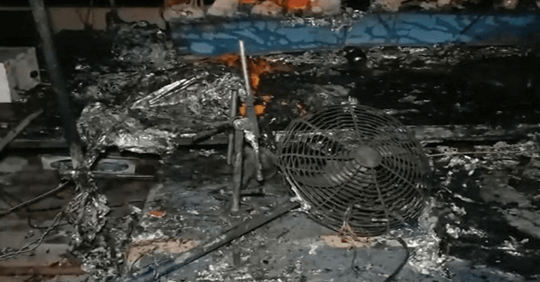 भदोही अग्निकांड मामले में समिति के अध्यक्ष के अलावा 20 से अधिक अज्ञात लोगों पर केस दर्ज, 5 की गई है जान