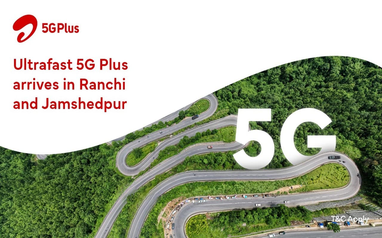 Airtel 5G Launch: एयरटेल 5जी प्लस अब रांची और जमशेदपुर में भी, जानिए सबसे पहले किन्हें मिलेगी यह सर्विस