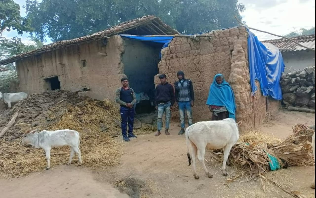 Jharkhand News: गुमला के भरनो में दो अनाथ भाइयों को मदद का इंतजार, प्लास्टिक के सहारे सर छुपाने को मजबूर