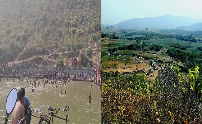 नये साल के पहले ही भीमबांध में उमड़ी सैलानियों की भीड़, प्राकृतिक सौंदर्य के बीच ठंड में गर्म जल के कुंड का आप भी उठाएं आनंद...