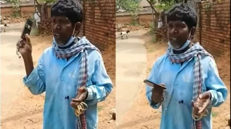 VIRAL VIDEO: 'बचपन का प्यार' के बाद सोशल मीडिया पर छाया मूंगफली बेचने वाले का 'कांचा बादाम' सॉन्ग