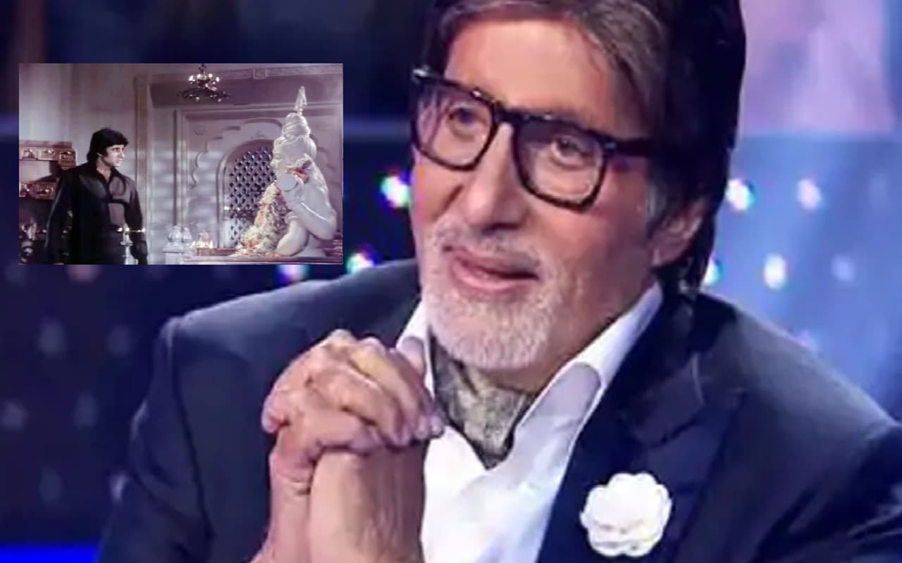 KBC 14: अमिताभ बच्चन ने बताया- कैसे शूट हुआ था Deewar का मंदिर वाला सीन, बोले- ये सुबह का सीन था और...