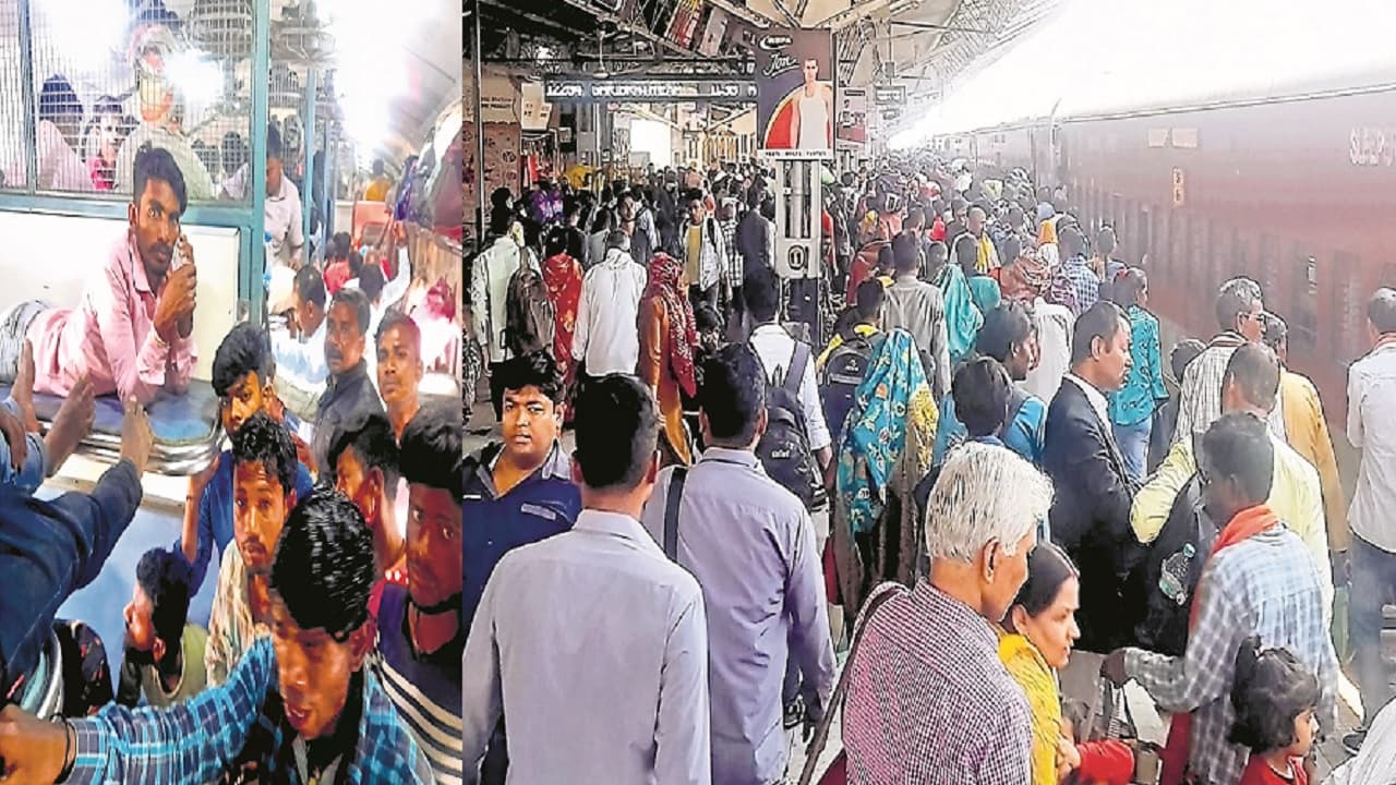 होली से पहले ही रंग खेलकर बिहार से लौटे हजारों प्रवासी मजदूर, स्टेशनों पर उमड़ी भीड़, वजह करेगी हैरान...