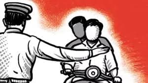 वाहन चेकिंग अभियान में 50 बाइक जब्त