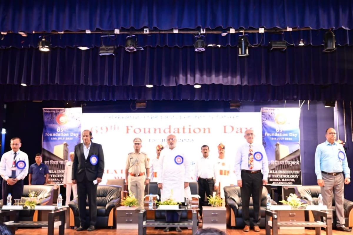 टॉप संस्थानों में होने के लिए स्थापित करें मानदंड, BIT मेसरा के स्थापना दिवस पर बोले राज्यपाल सीपी राधाकृष्णन