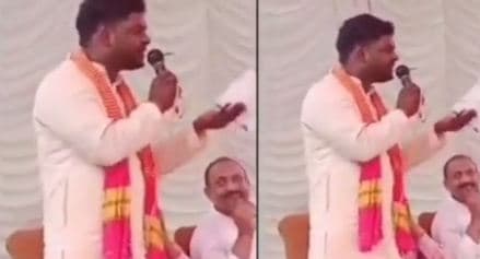 भाजपा विधायक ने वोट न देने वालों को होली मिलन समारोह में धमकाते हुए समझाया, अब सोशल मीडिया में हुए Viral