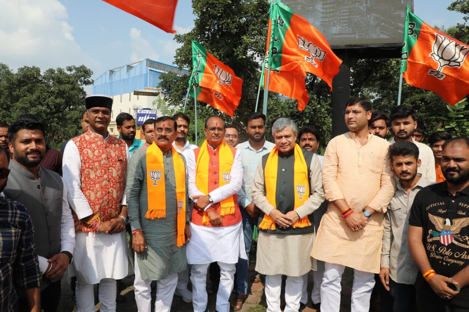 MP Election 2023: बीजेपी की पांच जन आशीर्वाद यात्राएं 223 विधानसभा तक पहुंची, सोमवार को पहुंचेंगे पीएम मोदी