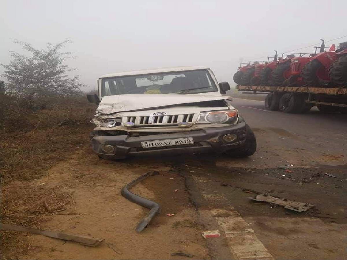 ट्रक से हुई बोलेरो की टक्कर में सोनपुर थाने के  दारोगा की मौत, बेटी को परीक्षा दिलाने जा रहे थे पटना, भतीजे की बारात टली