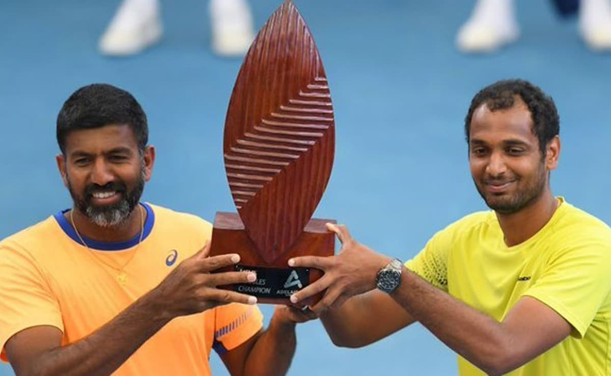 रोहन बोपन्ना और रामकुमार रामनाथन की भारतीय जोड़ी ने जीता एडीलेड इंटरनेशनल का खिताब
