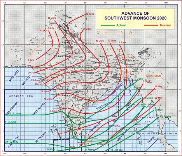 Weather Forecast Updates 9 June 2020 : बिहार-झारखंड में मॉनसून जल्द देगा दस्तक, कई राज्यों में बारिश के आसार,जानिए पूरे देश के मौसम का हाल