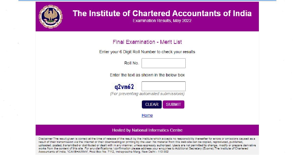 CA Final Result 2022 Declared: सीए मई सेशन फाइनल रिजल्ट icai.nic.in पर जारी, डायरेक्ट लिंक से चेक करें