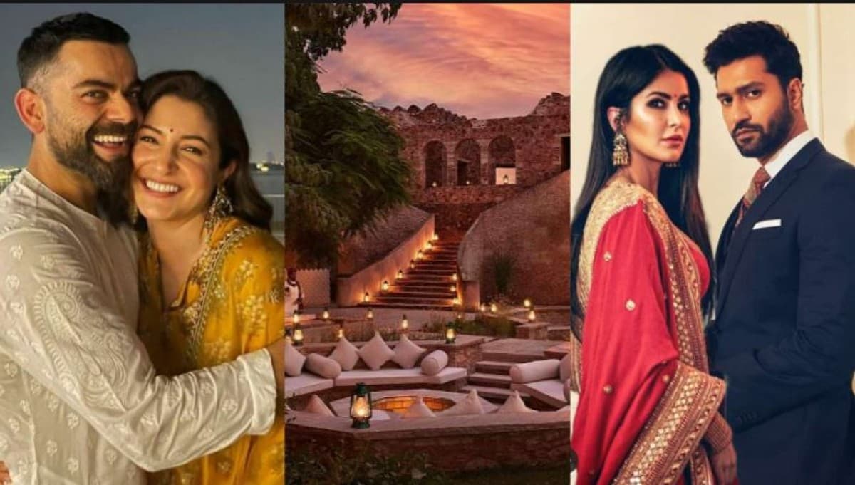 कैटरीना कैफ-विक्की कौशल को लेकर अनुष्का शर्मा-विराट कोहली तक, इन सेलेब्स ने की डेस्टिनेशन वेडिंग कैटरीना कैफ-विक्की कौशल को लेकर अनुष्का शर्मा-विराट कोहली तक, इन सेलेब्स ने की डेस्टिनेशन वेडिंग