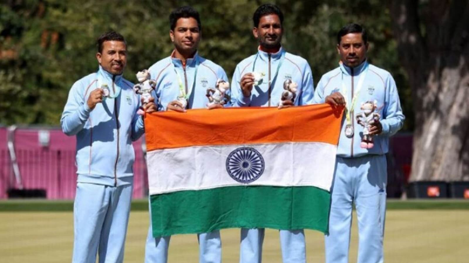 CWG 2022: बर्मिंघम में बिहार के चंदन कुमार सिंह ने लॉन बाउल्स में जीता सिल्वर, मुंगेर में मना जश्न