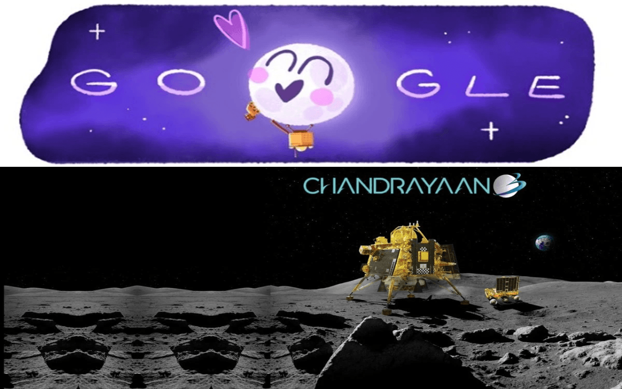 Chandrayaan 3 की सफलता पर Google भी चहक उठा, बनाया स्पेशल Doodle