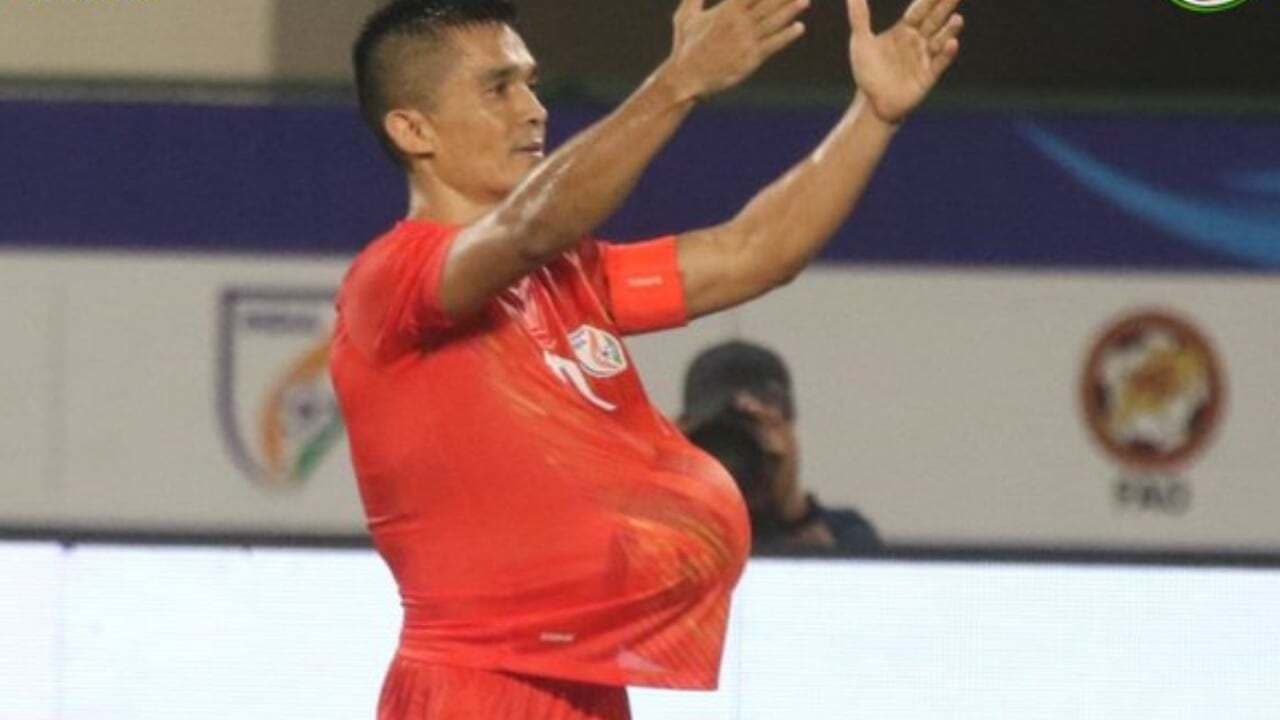 पापा बनने वाले हैं सुनील छेत्री, लाइव मैच के दौरान इस अनोखे अंदाज में किया खुलासा, VIDEO VIRAL