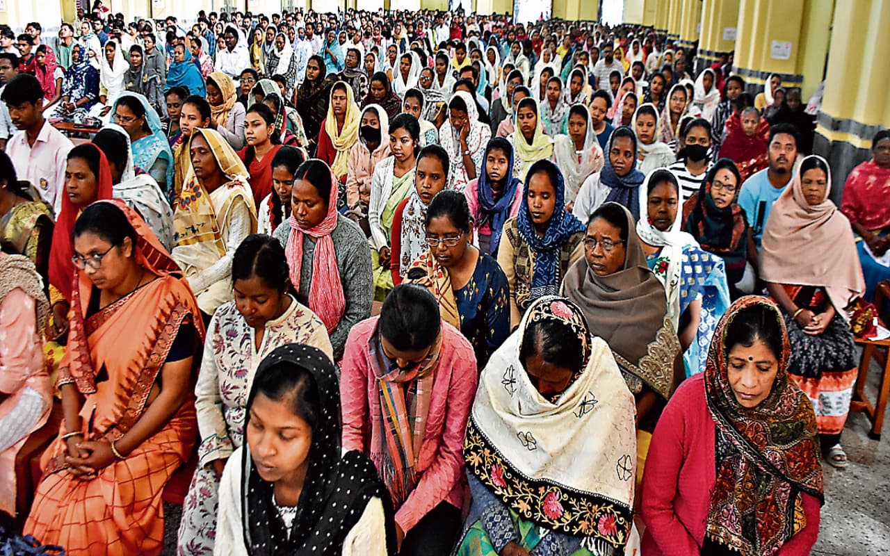 रांची में मसीहियों का 40 दिनों का महा उपवास काल शुरू, पहले दिन गिरजाघरों में की गई विशेष प्रार्थना