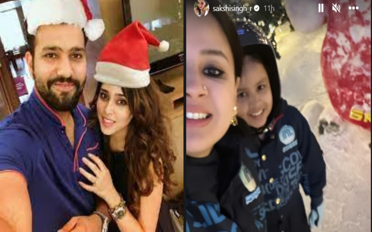 Christmas 2022: रोहित अपनी बेटी के लिए बने सांता क्लॉज तो एमएस धोनी ने यूं किया सेलिब्रेट, देखें तस्वीरें